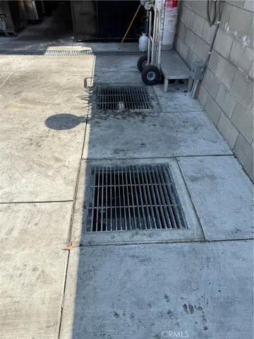 a view of a fireplace