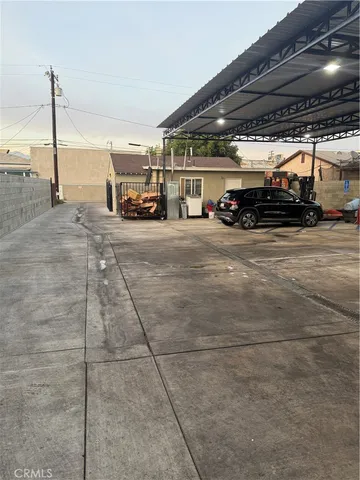 a car parked on the side of the road