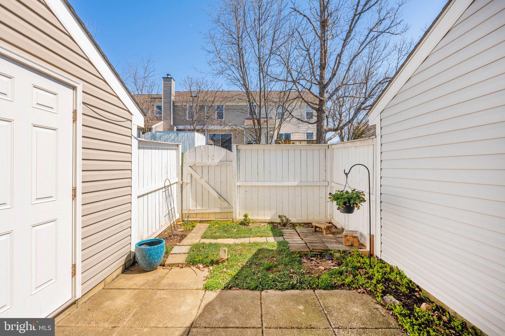 2 Providence Square Sterling, VA 20164 - Photo 25 of 30 Fenced in backyard.