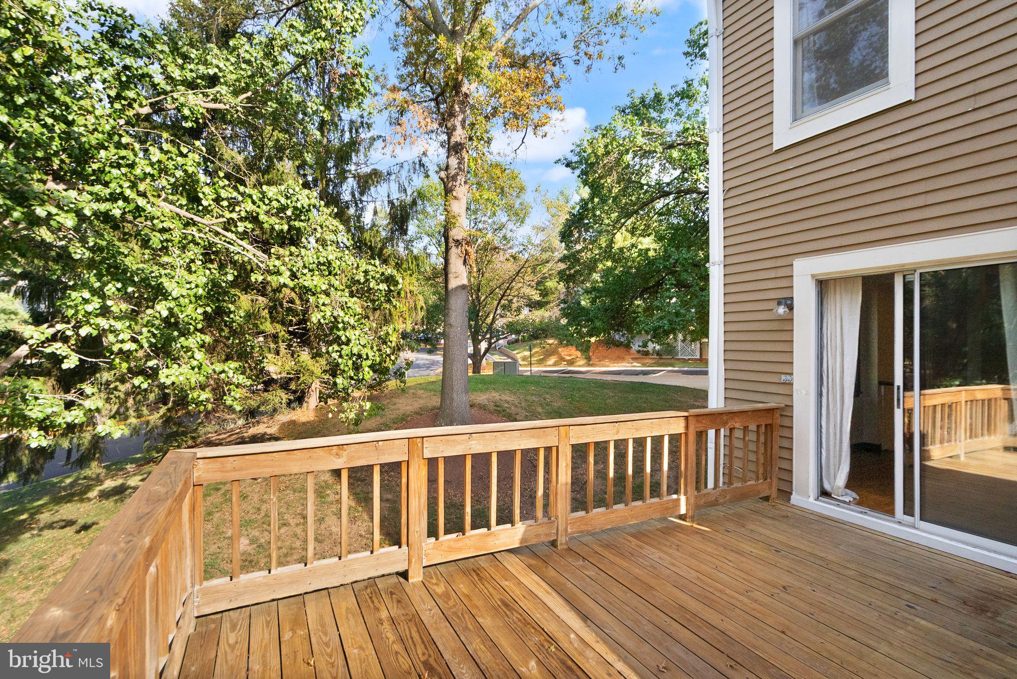 1700 Quietree Drive Reston, VA 20194 - Photo 23 of 76 Deck off the Family Room