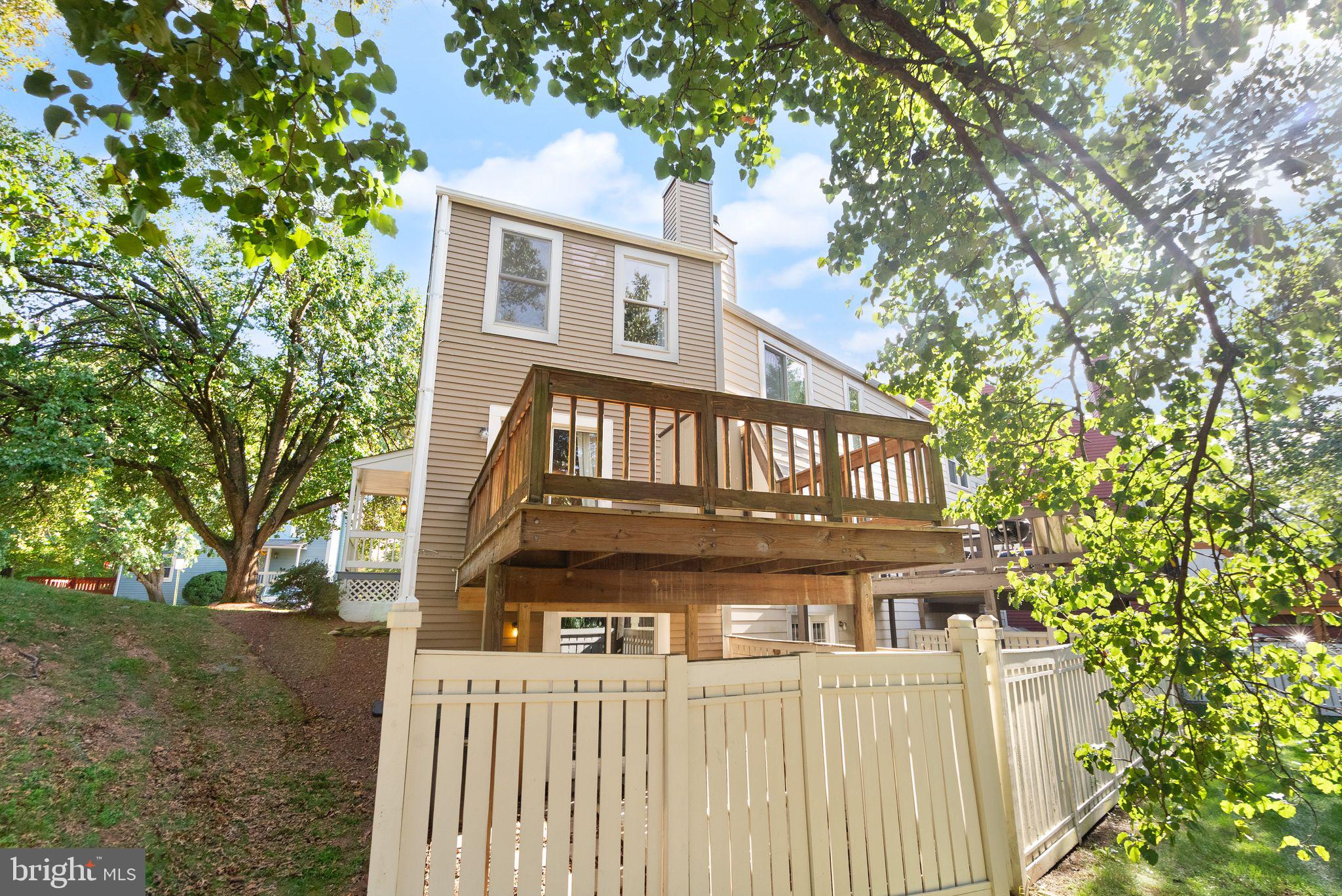 1700 Quietree Drive Reston, VA 20194 - Photo 71 of 76 End Unit Walkout Basement with Fully Fenced Yard