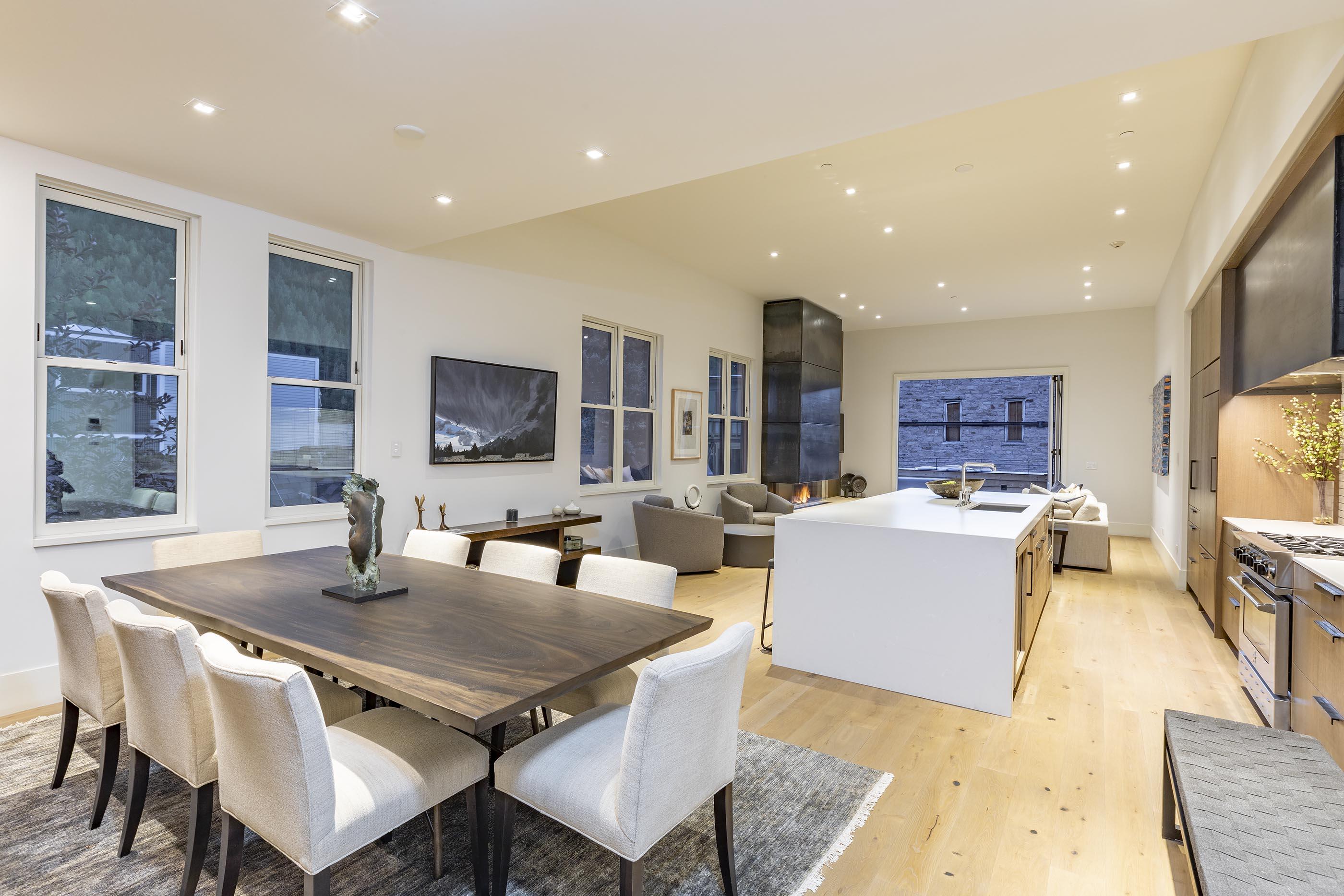201 South Fir Street, Unit 4 Telluride, CO 81435 - Photo 2 of 10 a view of a dining room with furniture