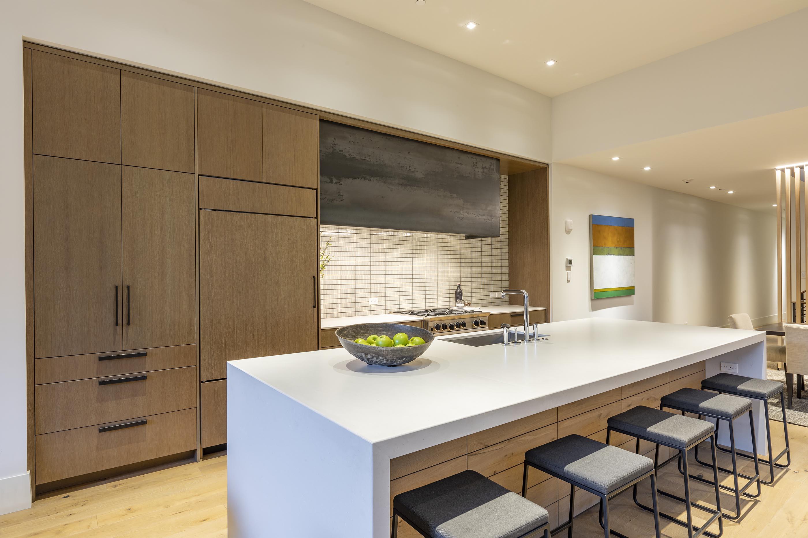 201 South Fir Street, Unit 4 Telluride, CO 81435 - Photo 3 of 10 a kitchen with a sink cabinets and wooden floor