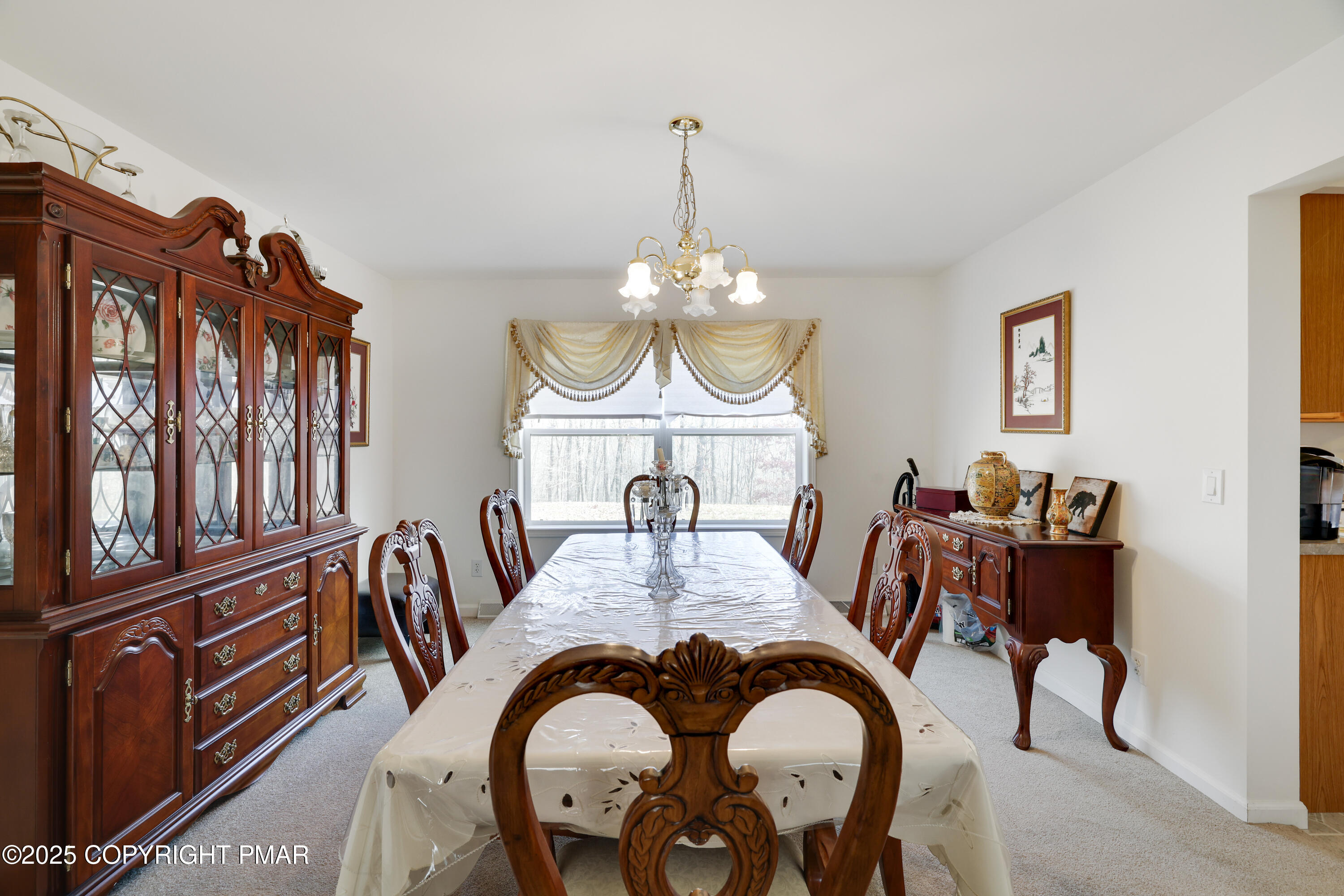 138 Jennifer Lane Effort, PA 18330 - Photo 13 of 41 a view of a dining room with furniture window and wooden floor