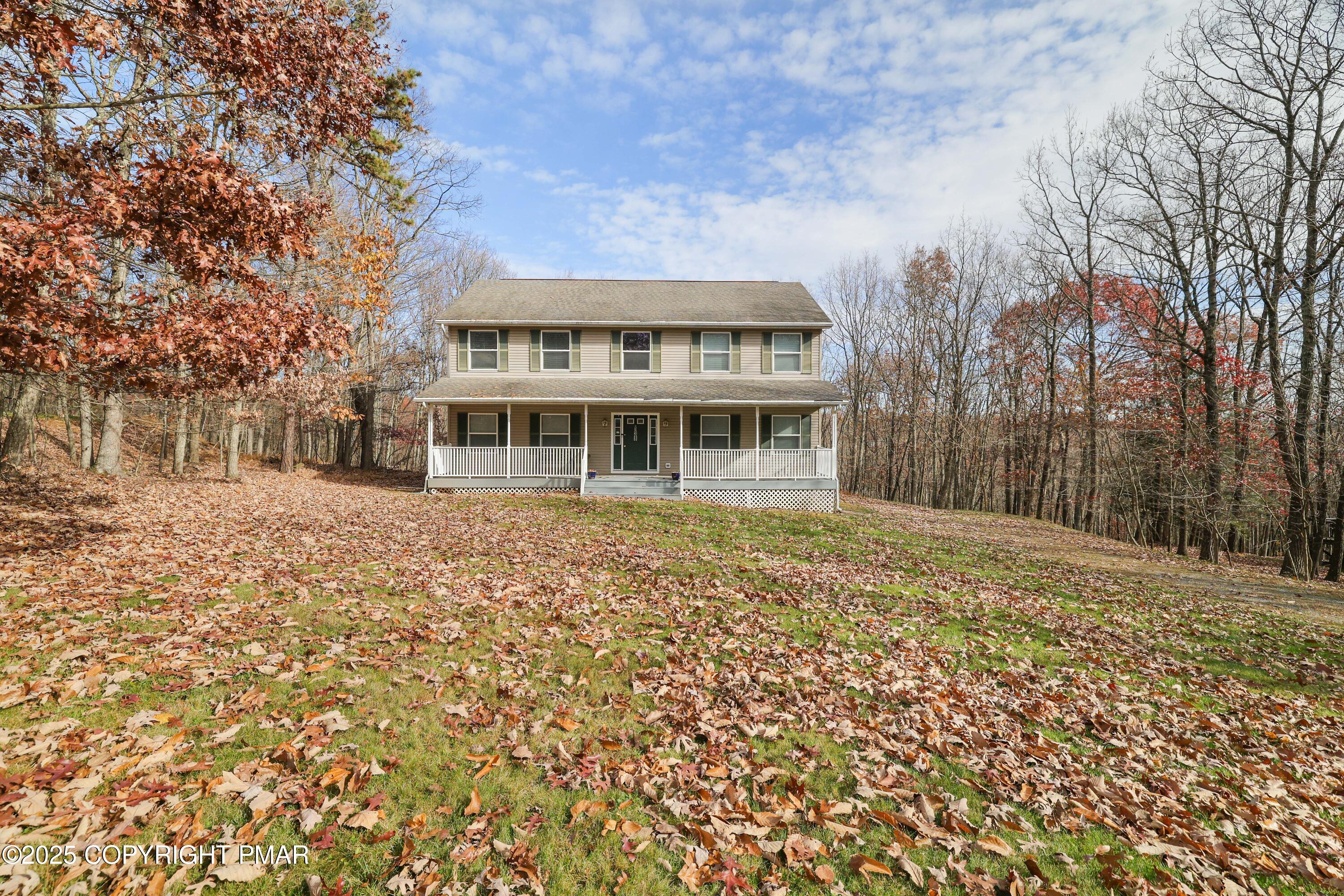 138 Jennifer Lane Effort, PA 18330 - Photo 3 of 41 a view of residential houses with yard and trees