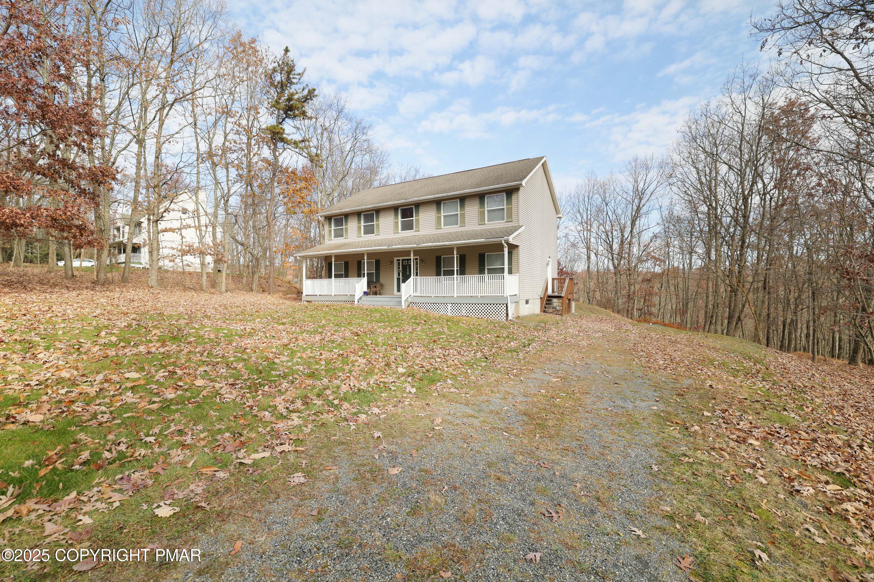 138 Jennifer Lane Effort, PA 18330 - Photo 4 of 41 a view of residential houses with yard and trees