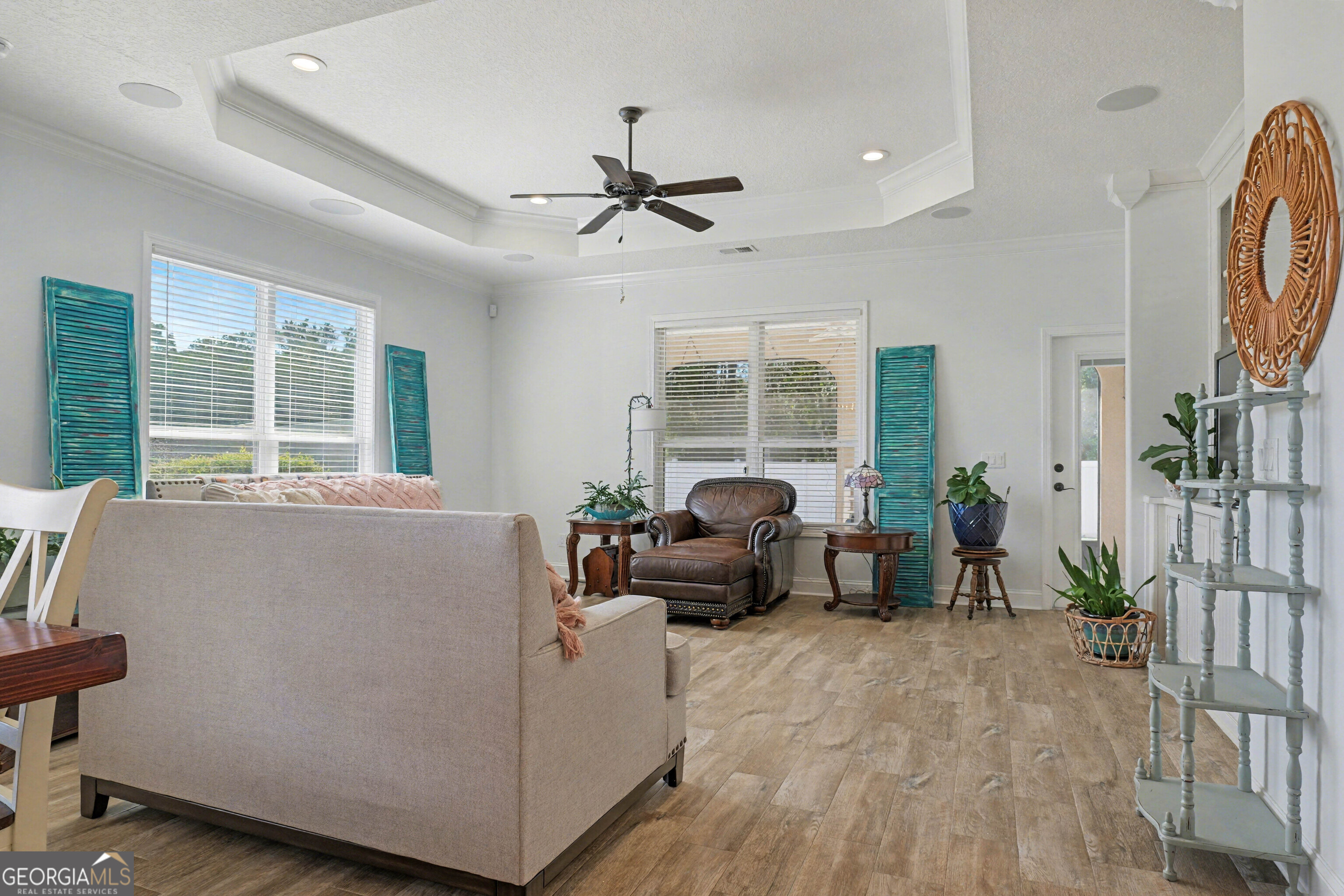 102 Thomas Court Kingsland, GA 31548 - Photo 12 of 59 a living room with furniture and a large window