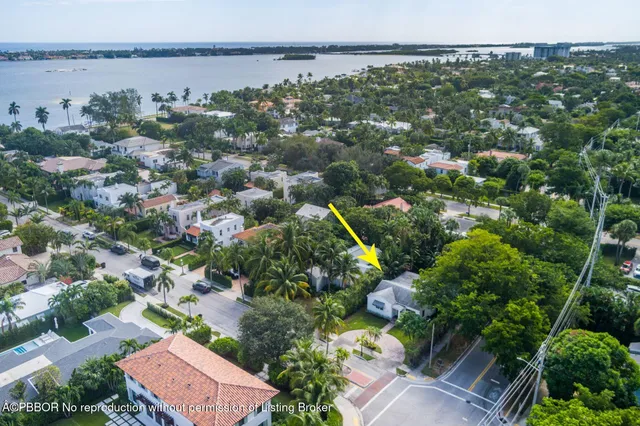 an aerial view of a city with lots of residential buildings
