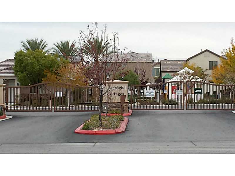 8157 Altamont Ridge Street Las Vegas, NV 89113 - Photo 8 of 8 Property Photo. Front Gates of Lamplight Cottages