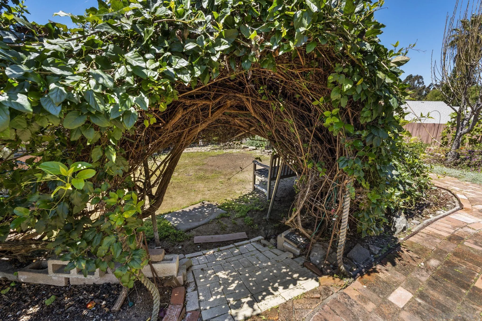 923 Sunset Drive Vista, CA 92081 - Photo 50 of 74 a backyard of a house with lots of green space