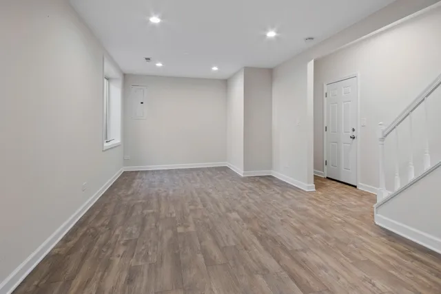 a view of deck with wooden floor and outdoor space