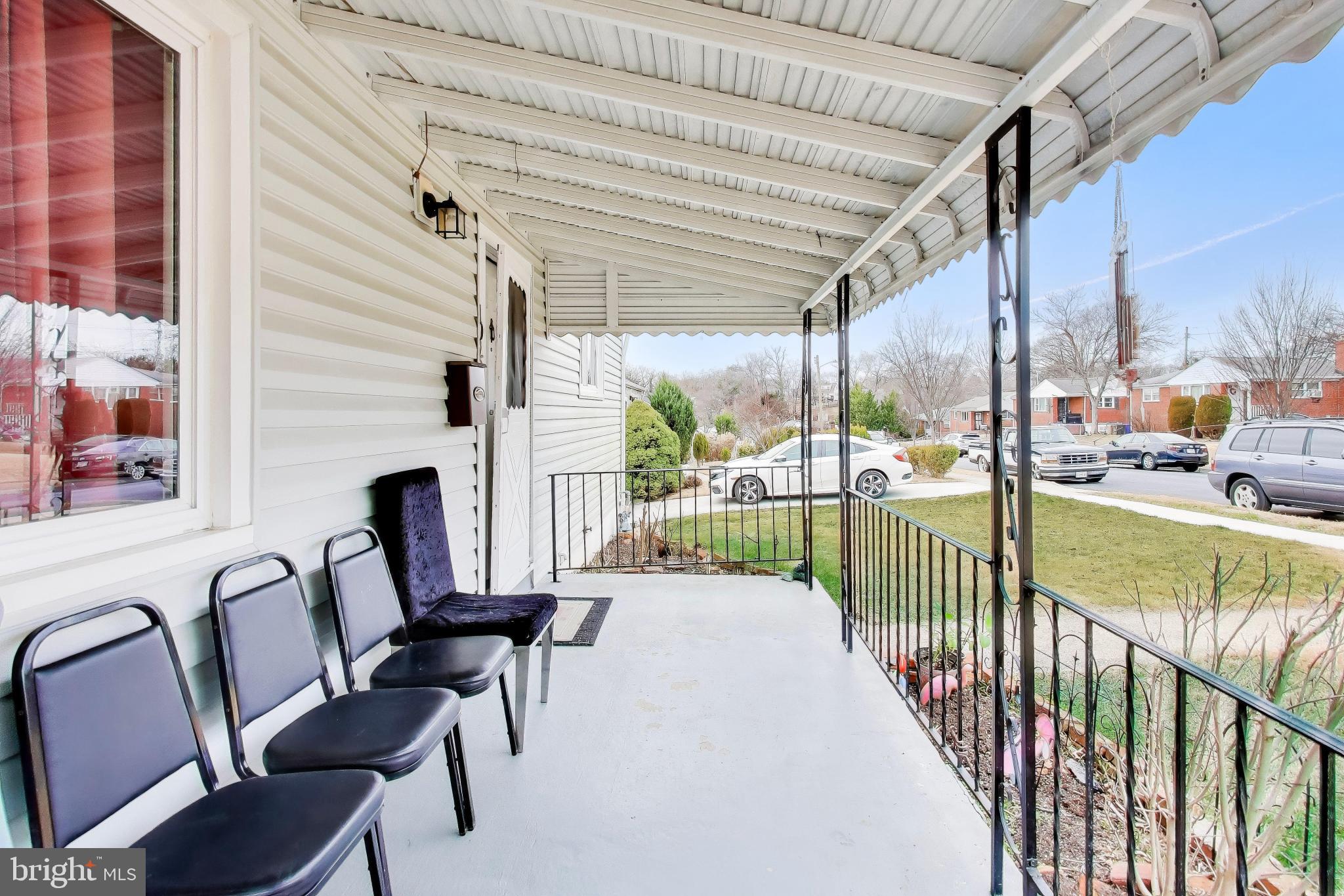 1028 Ward Street Laurel, MD 20707 - Photo 6 of 39 a view of a balcony with furniture