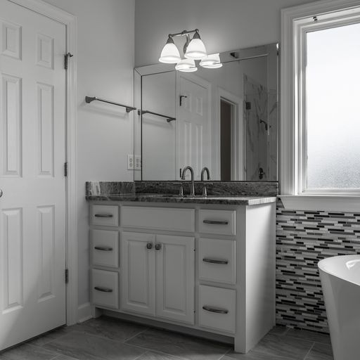 296 Rock Bridge Road Gallatin, TN 37066 - Photo 19 of 45 a bathroom with a sink and a mirror