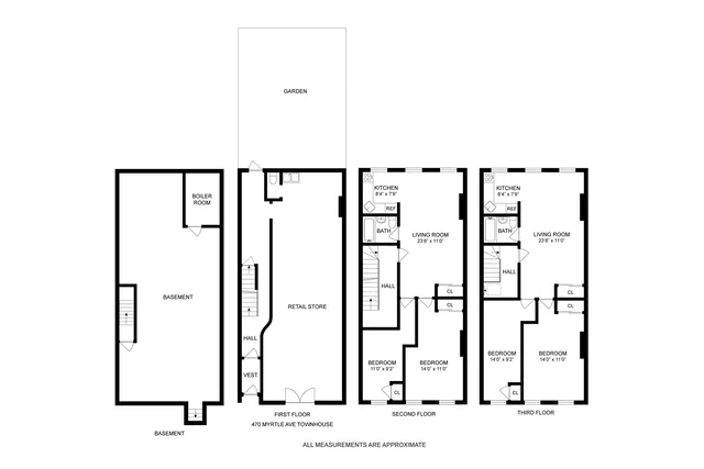 $2,200,000 | 470 Myrtle Avenue | Clinton Hill