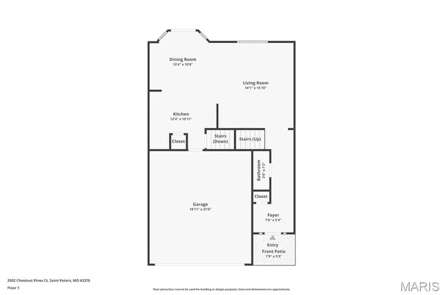 $296,000 | 2002 Chestnut Pines Court, St. Peters, MO 63376