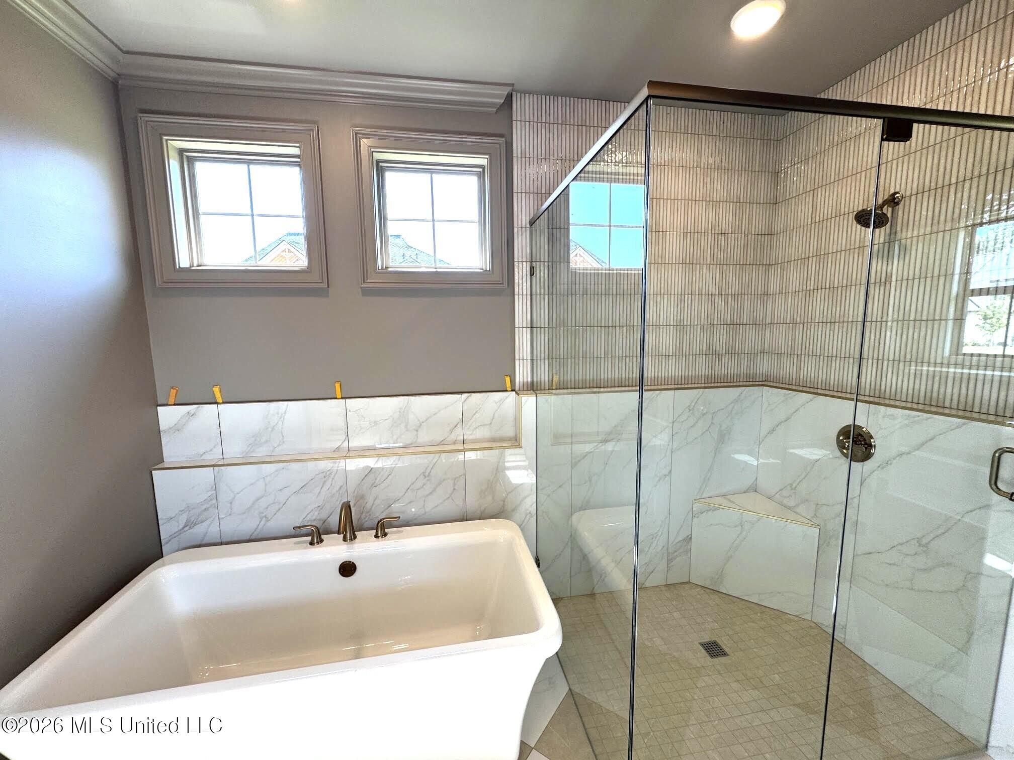5381 Grayson Way Hernando, MS 38632 - Photo 21 of 28 Primary Shower and Tub