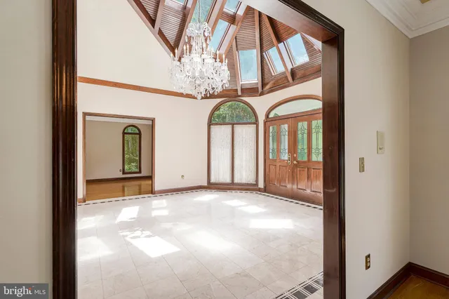 a view of empty room