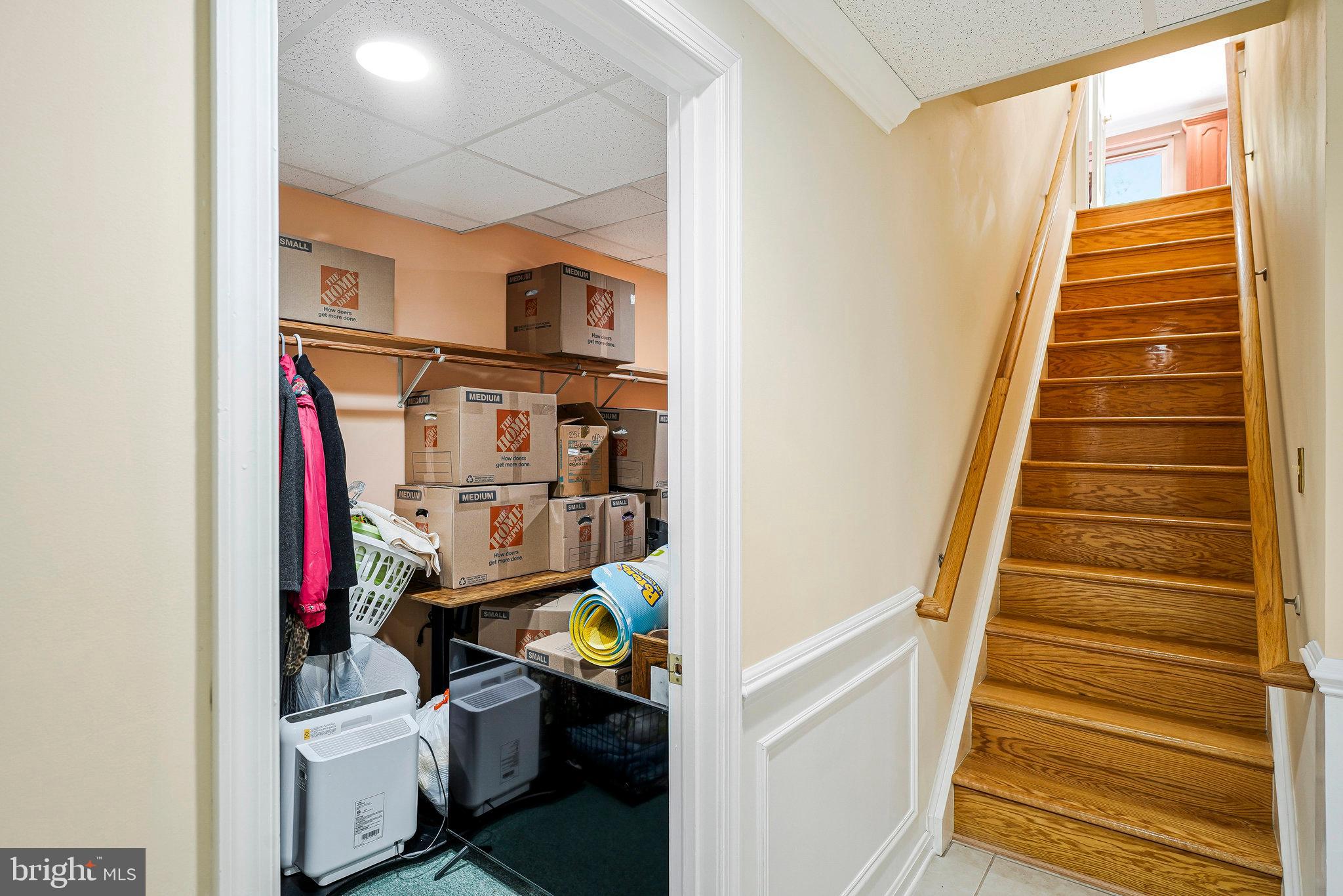 8652 Tuttle Road Springfield, VA 22152 - Photo 56 of 102 a view of storage and utility room