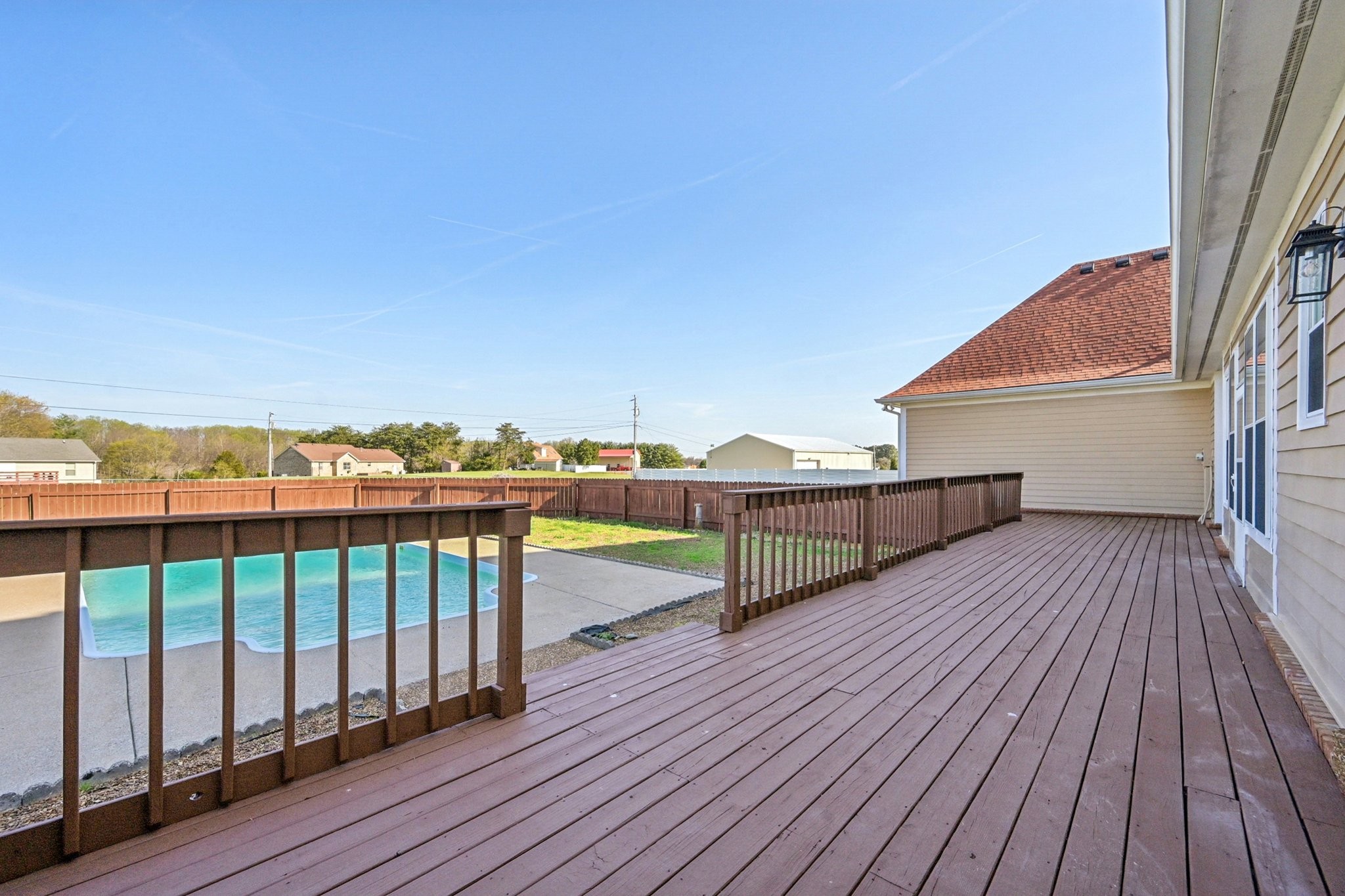 3032 Highway 49 Pleasant View, TN 37146 - Photo 17 of 19 a view of balcony with wooden floor and fence