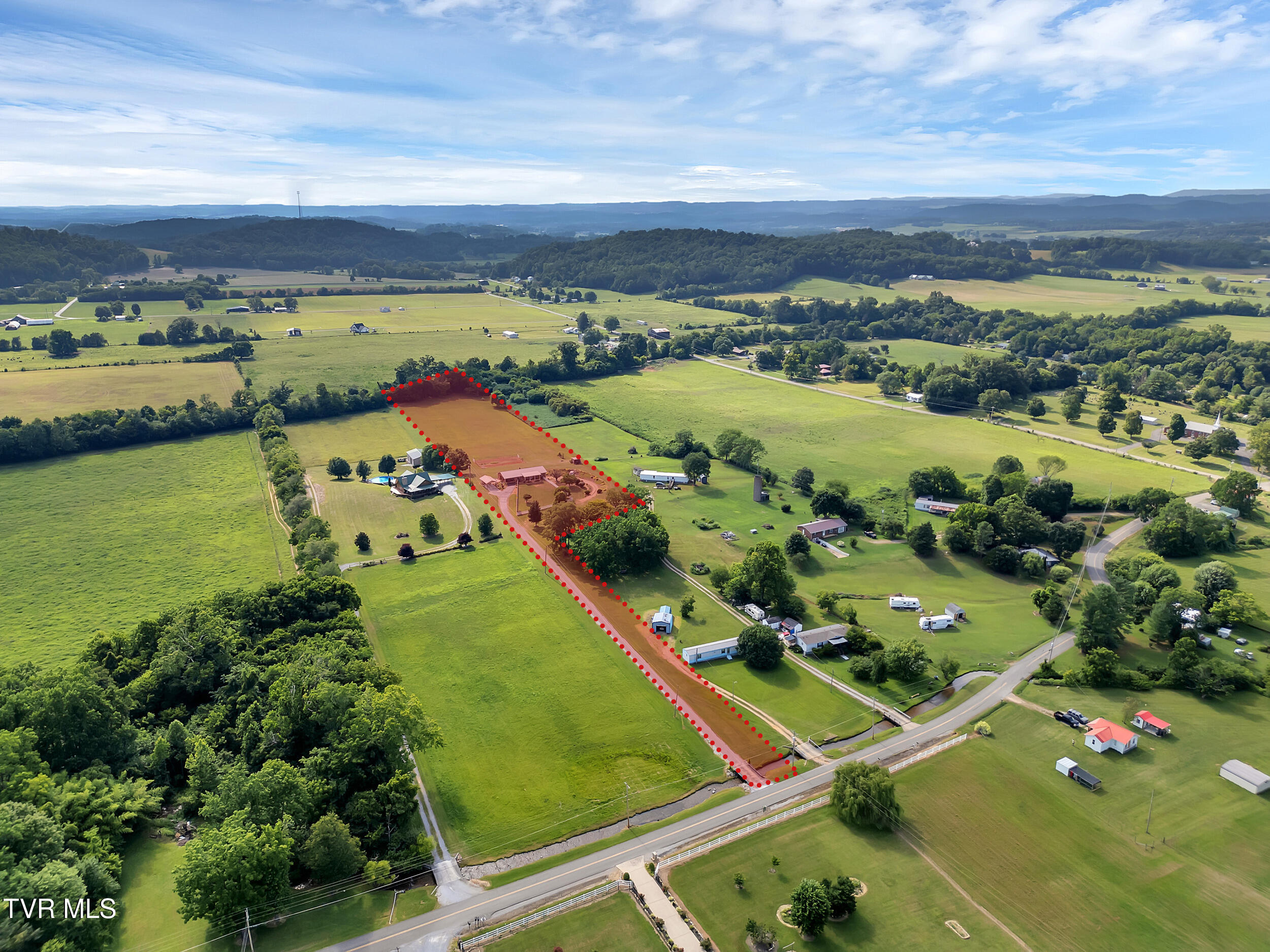 230 Fishpond Road Chuckey, TN 37641 - Photo 41 of 42 45_property line 1