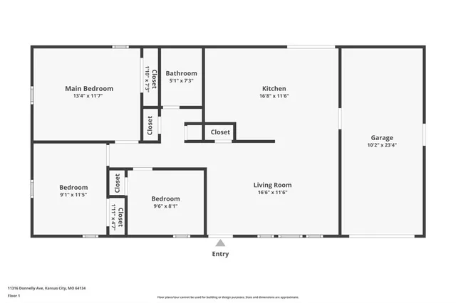 $139,900 | 11316 Donnelly Avenue, Kansas City, MO 64134