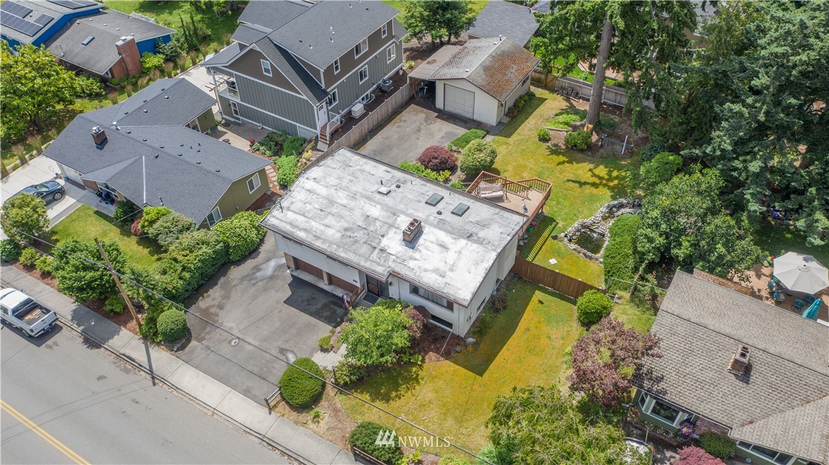 23816 Brier Road Brier, WA 98036 - Photo 1 of 39 an aerial view of a house with a garden