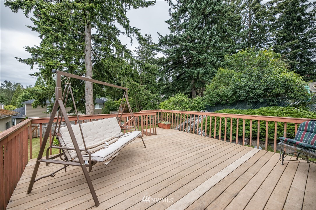 23816 Brier Road Brier, WA 98036 - Photo 27 of 39 a view of balcony with wooden floor and fence