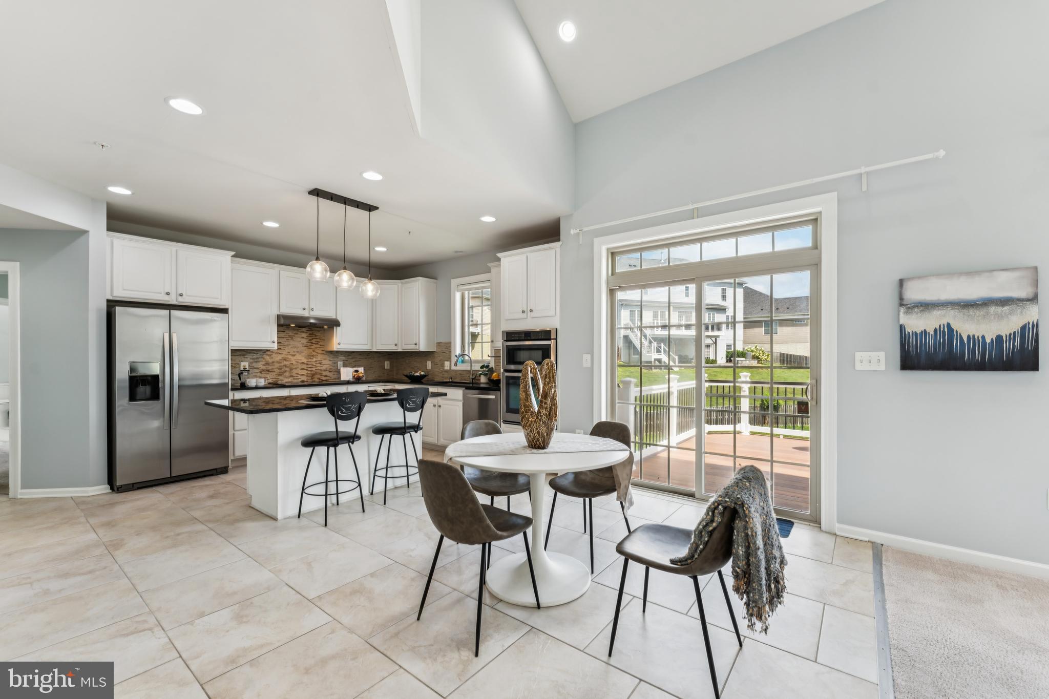 1105 Verbena Court Silver Spring, MD 20906 - Photo 11 of 79 Breakfast Area goes out to Deck