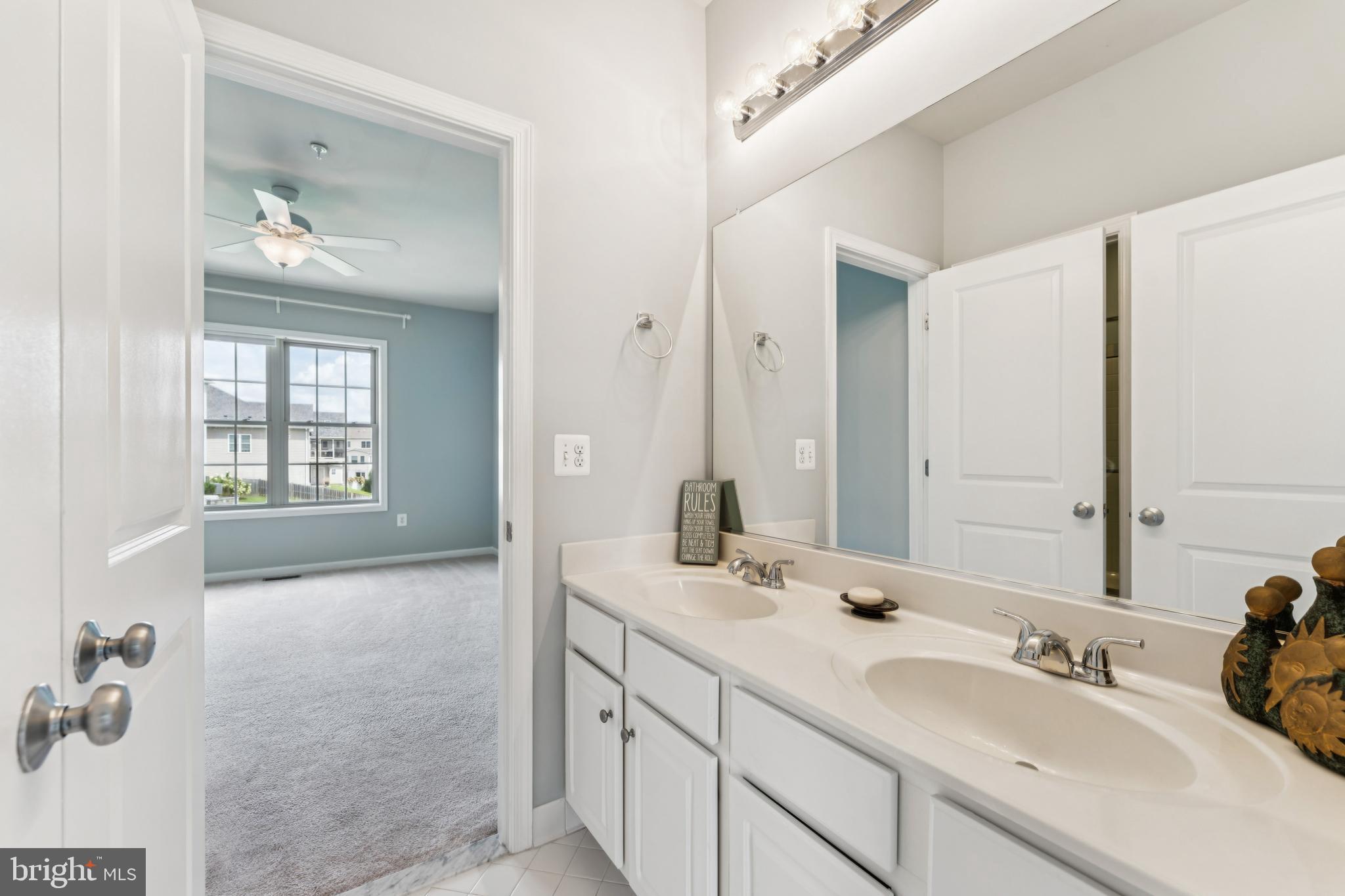 1105 Verbena Court Silver Spring, MD 20906 - Photo 44 of 79 Jack and Jill bathroom connecting bedrooms 3 and 4
