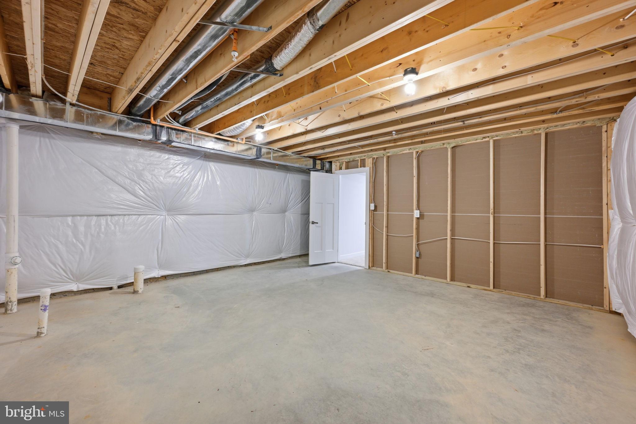 1321 Upper Patuxent Ridge Road Odenton, MD 21113 - Photo 45 of 48 Spacious, unfinished basement ready for ideas.