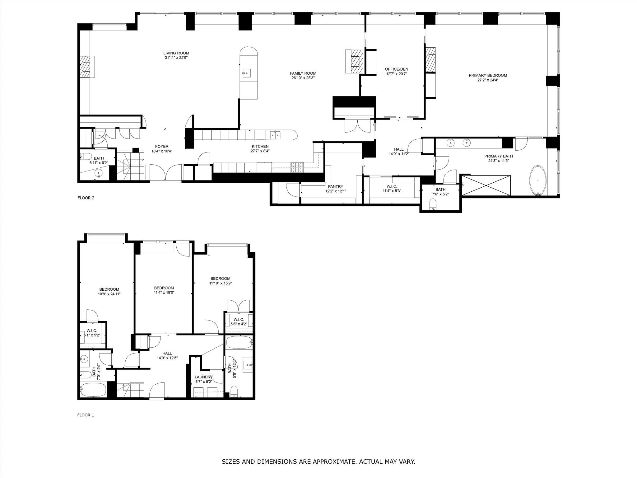 200 Old Palisade Road, Unit PH 4/5 Fort Lee, NJ 07024 - Photo 46 of 46 a picture of floor plan