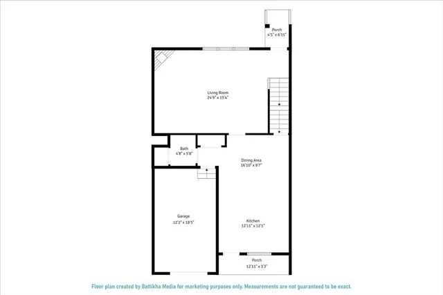 a picture of a bench in front of a wall