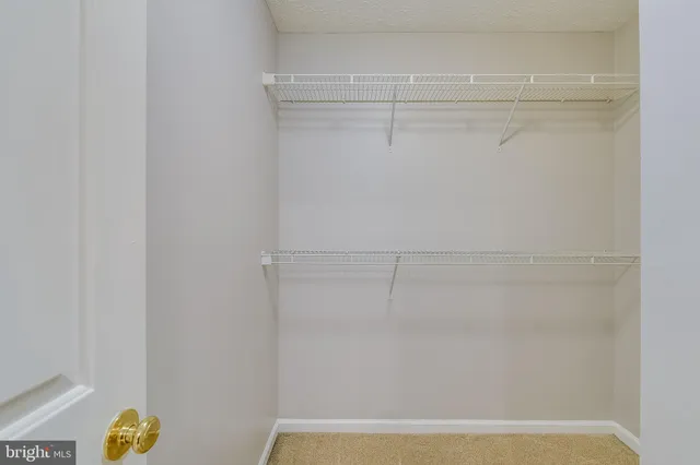 a view of a closet