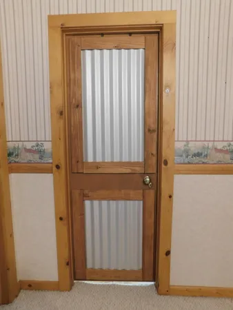 a view of front door