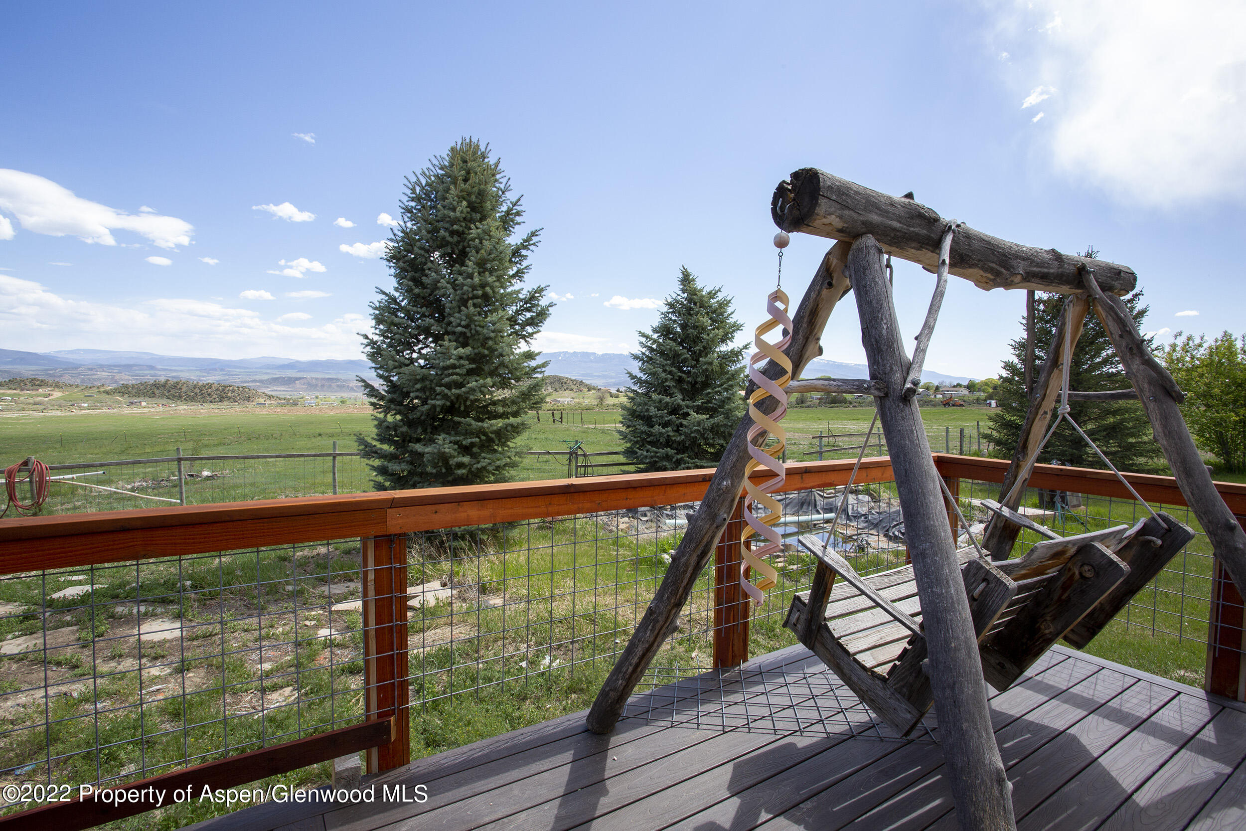 1407 County Road 237 Silt, CO 81652 - Photo 20 of 32 a view of a balcony with chairs