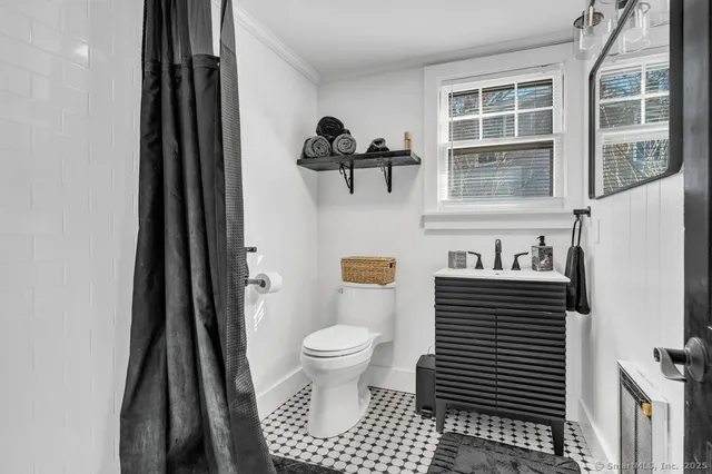 a bathroom with a sink and a toilet