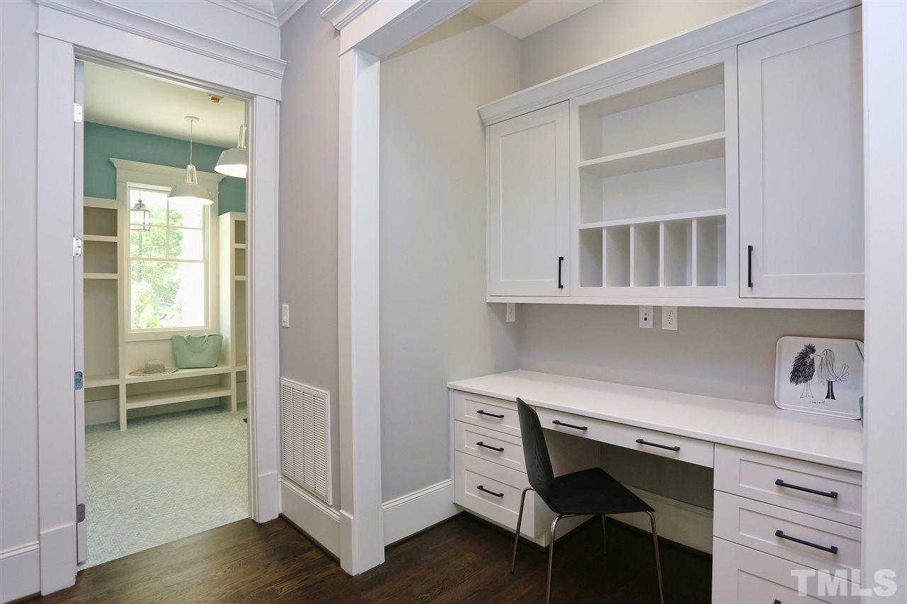 235 Parker Road Chapel Hill, NC 27517 - Photo 14 of 25 Command Center Desk. Mud room.