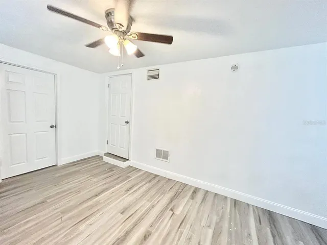 wooden floor in an empty room