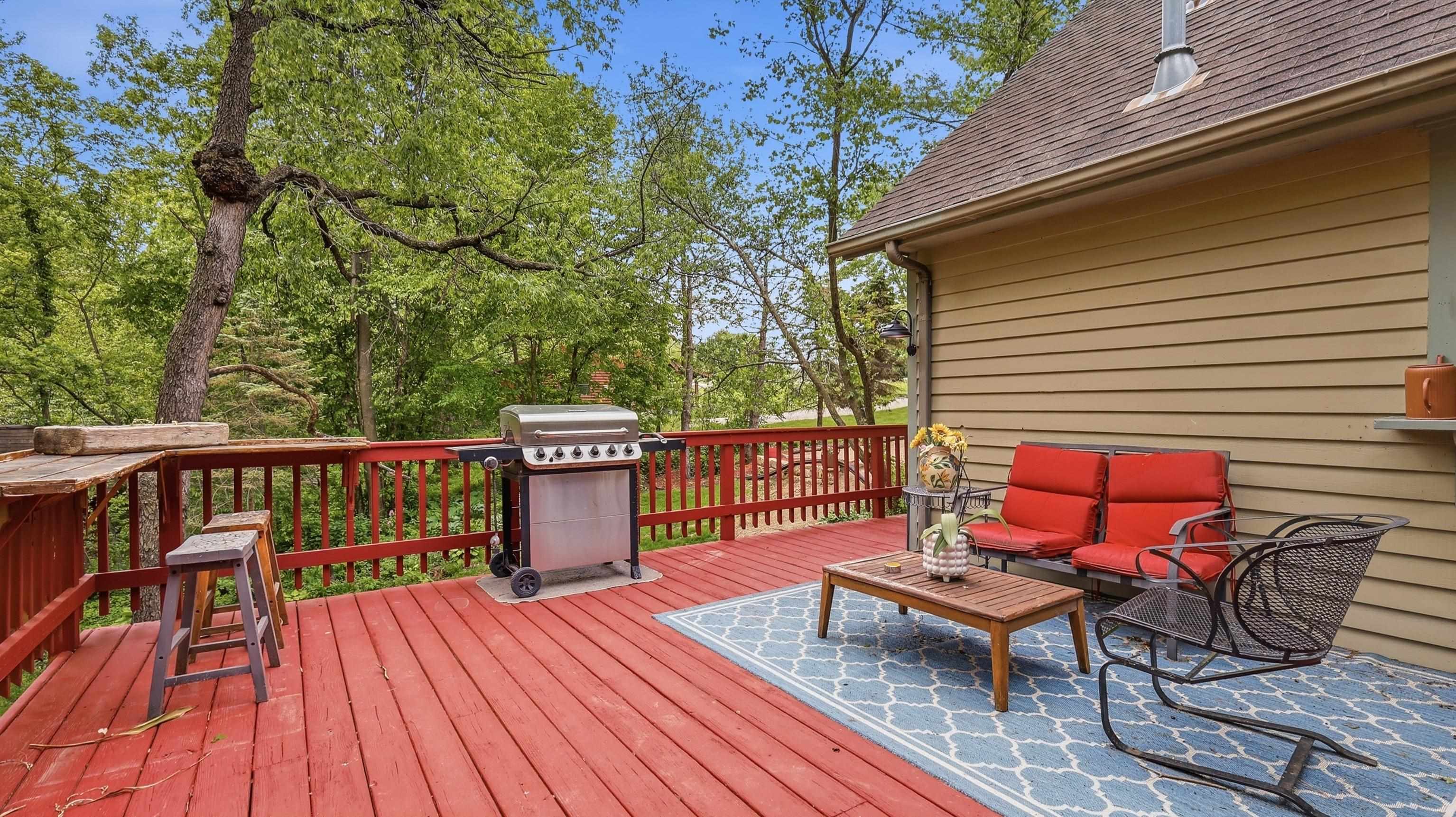 13 Signal Point Lane Galena, IL 61036 - Photo 24 of 47 a view of a chairs on wooden deck
