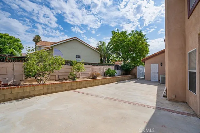a house with a outdoor space