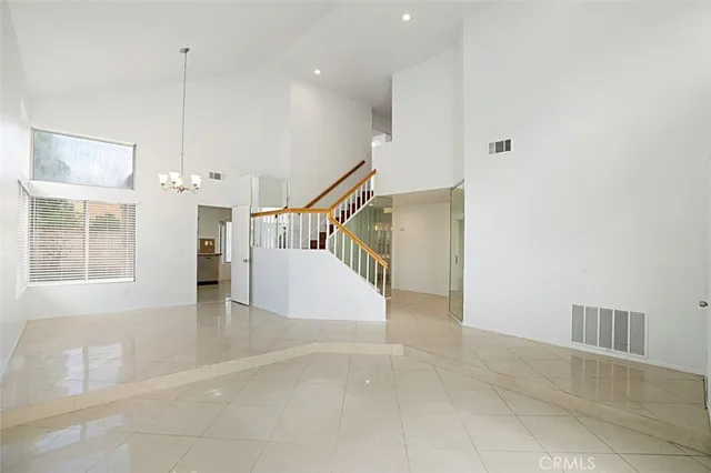 a view interior of a house and stairs