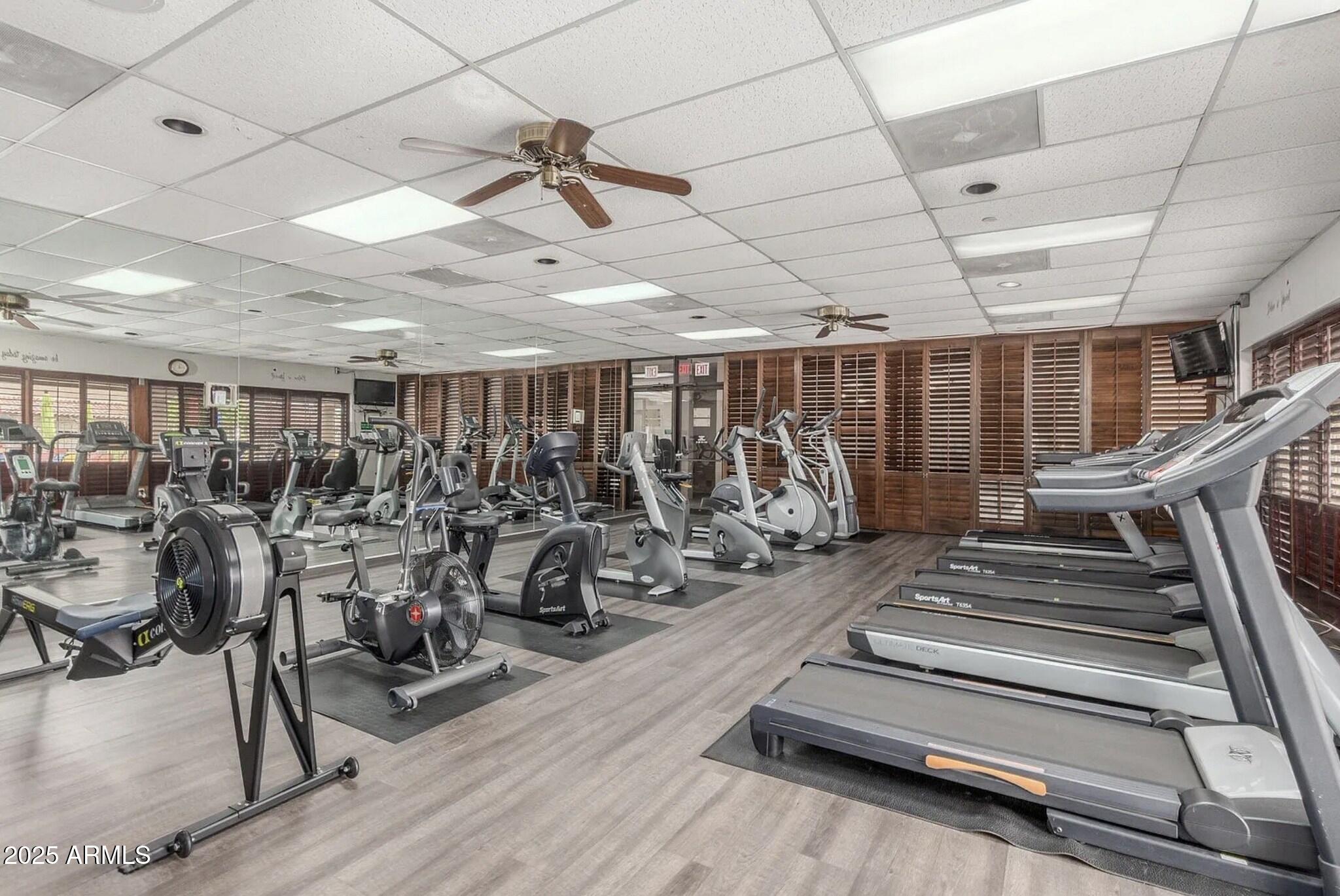 111 South Greenfield Road, Unit 724 Mesa, AZ 85206 - Photo 20 of 23 a view of a room with gym equipment