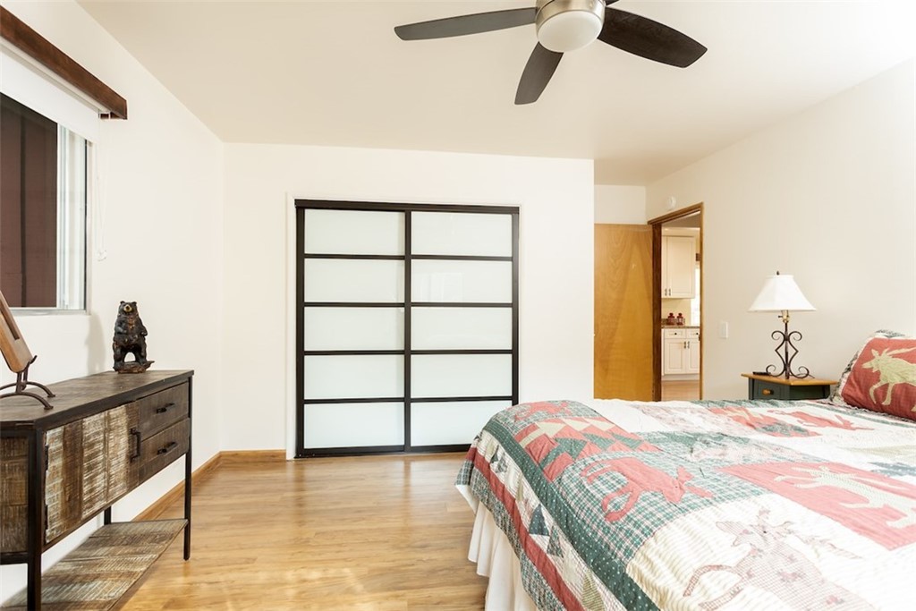 1270 Sheephorn Road Big Bear Lake, CA 92315 - Photo 19 of 25 a bedroom with a bed and a desk