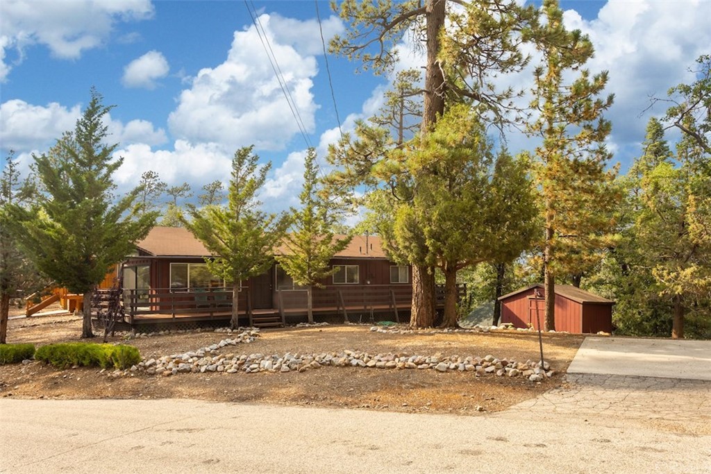 1270 Sheephorn Road Big Bear Lake, CA 92315 - Photo 24 of 25 a view of road with trees