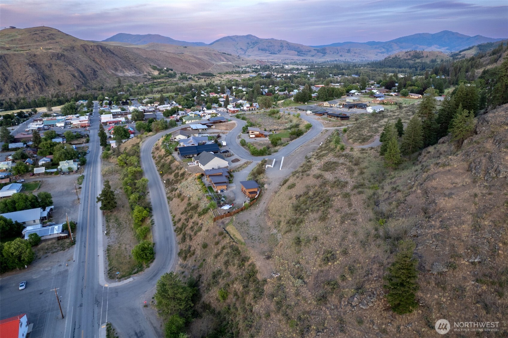 0 Isabella Lane Twisp, WA 98856 - Photo 31 of 36 a view of a city with mountain