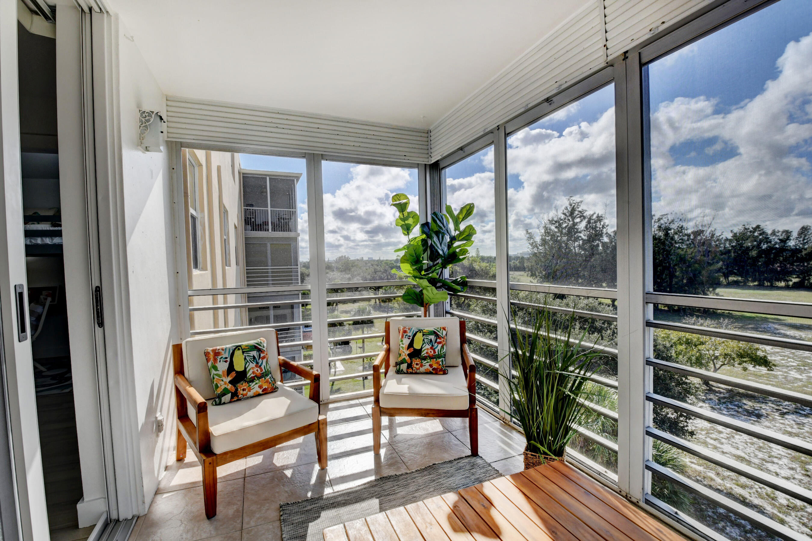 6161 Northwest 2nd Avenue, Unit 617 Boca Raton, FL 33487 - Photo 16 of 32 Screened Balcony