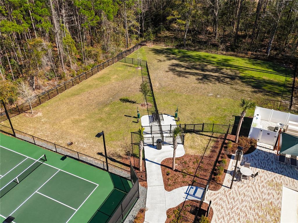 3941 Gareys Ferry Way Middleburg, FL 32068 - Photo 38 of 45 a view of a swimming pool with a chairs and table on the deck