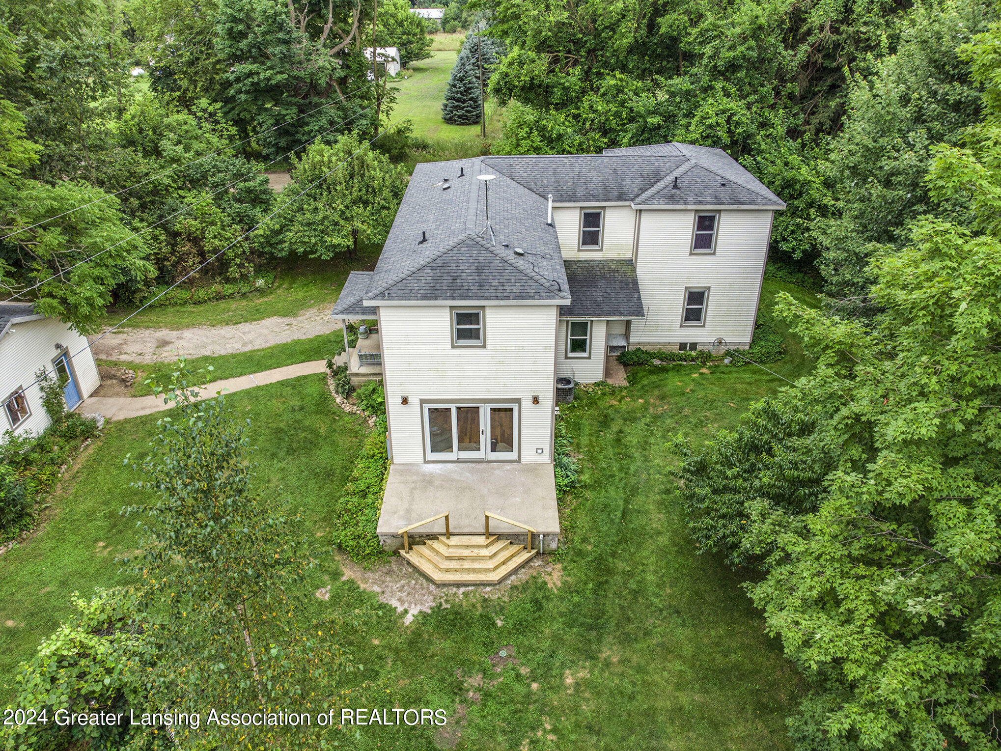 550 Kelly Road Leslie, MI 49251 - Photo 27 of 35 Rear Aerial