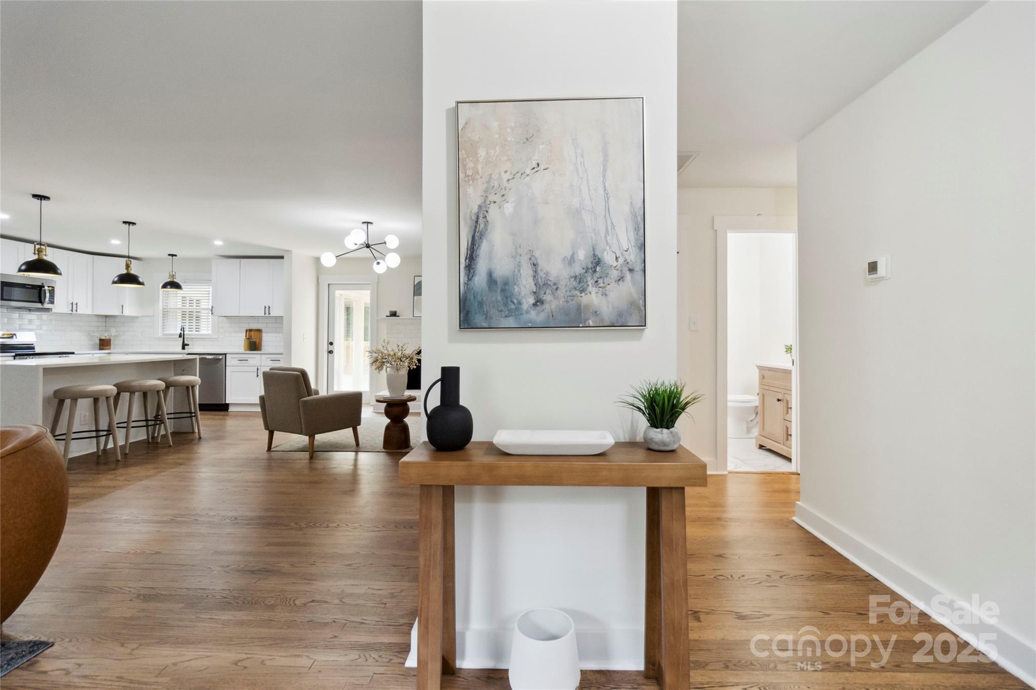3801 Rea Road Charlotte, NC 28226 - Photo 24 of 47 a view of a living room and dining room