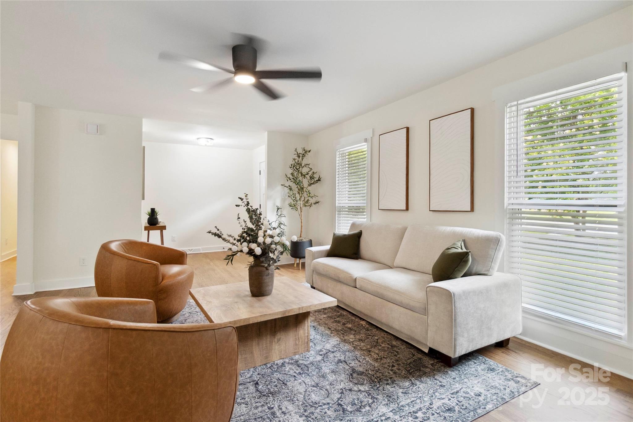 3801 Rea Road Charlotte, NC 28226 - Photo 10 of 47 a living room with furniture and a large window